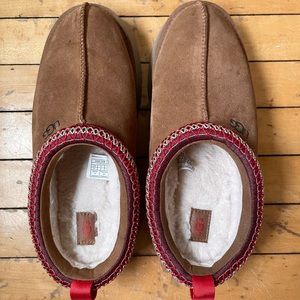 UGG Tazz Suede Platform Slipper Chestnut 11